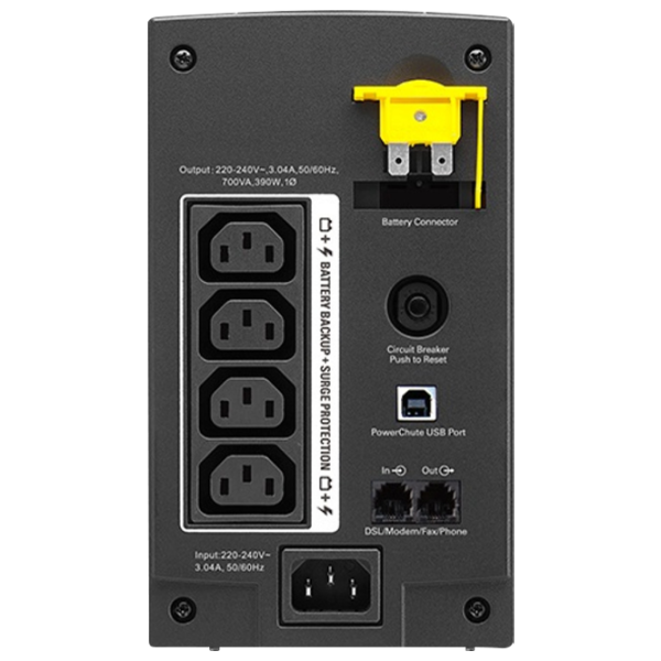 ИБП APC BX700UI Черный photo 2