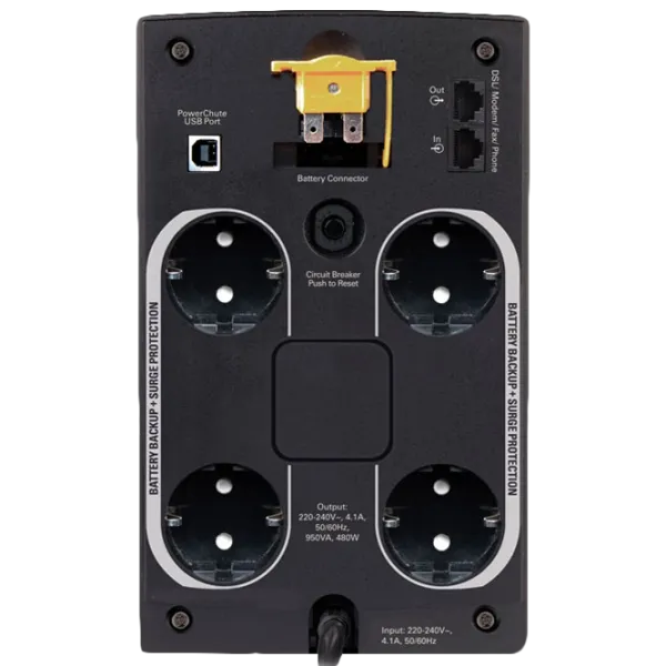 UPS APC BX950U-GR Black photo 2
