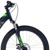 Велосипед Forward Twister 24" 12" Алюминий/ Черный Зелёный photo 2