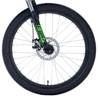 Велосипед Forward Twister 24" 12" Алюминий/ Черный Зелёный photo 3