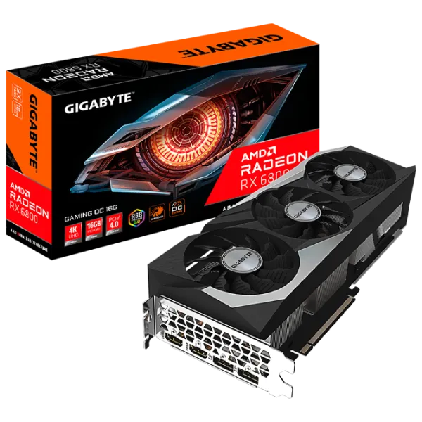 Видеокарта Gigabyte Radeon RX 6800 GAMING OC PCI Express 4.0 / 16 ГБ photo 8