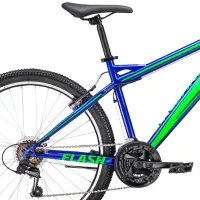 Велосипед Forward Flash 26" 19" Сталь/ Синий Light Green photo 5