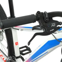 Велосипед Forward Flash 26" 15" Сталь/ Белый Синий photo 3