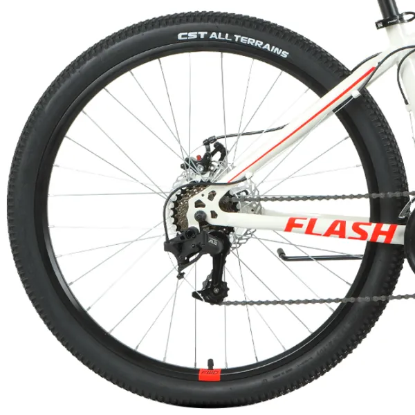 Велосипед Forward Flash 26" 15" Сталь/ Белый Синий photo 5 Велосипед Forward Flash 26" 15" Сталь/ Белый Синий photo 5