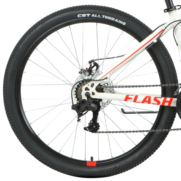 Велосипед Forward Flash 26" 15" Сталь/ Белый Синий photo 5 Велосипед Forward Flash 26" 15" Сталь/ Белый Синий photo 5