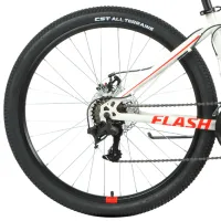 Велосипед Forward Flash 26" 15" Сталь/ Белый Синий photo 5
