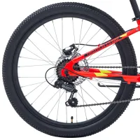 Велосипед Forward Twister 24" 12" Алюминий/ Красный Желтый photo 5