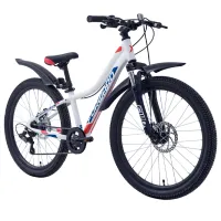 Велосипед Forward Twister 24" 12" Алюминий/ Белый Красный photo 2