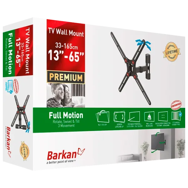 Suport TV Barkan BM331 VESA 400 x 400 mm photo 3