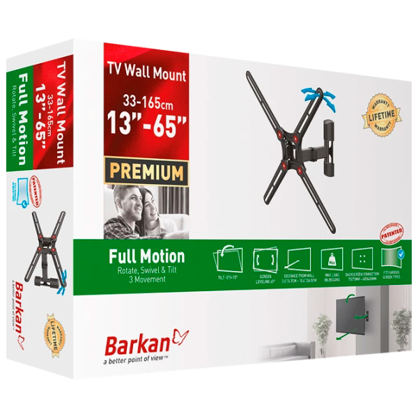 Suport TV Barkan BM331 VESA 400 x 400 mm photo 3