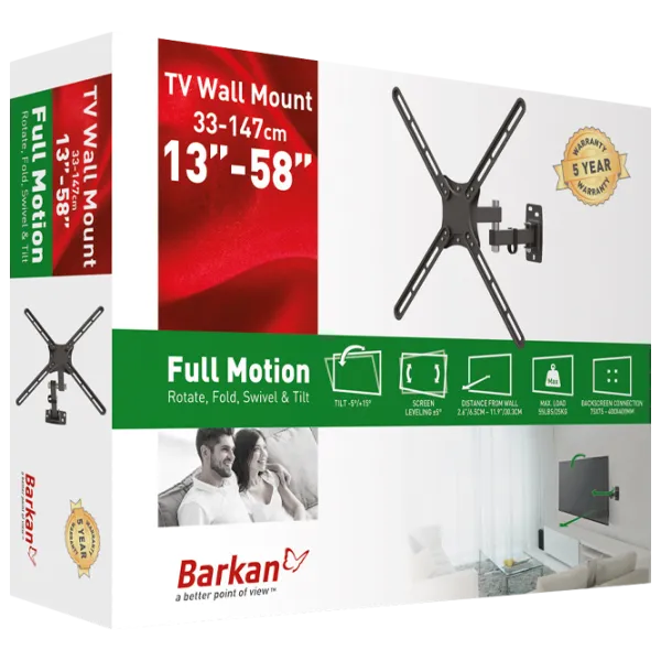 Suport TV Barkan E3423 VESA 400 x 400 mm photo 3