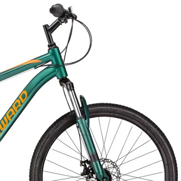 Велосипед Forward Hardi 26" 17" Алюминий/ Зелёный Желтый photo 2 Велосипед Forward Hardi 26" 17" Алюминий/ Зелёный Желтый photo 2