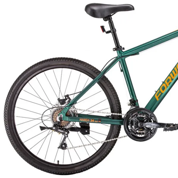 Велосипед Forward Hardi 26" 17" Алюминий/ Зелёный Желтый photo 3 Велосипед Forward Hardi 26" 17" Алюминий/ Зелёный Желтый photo 3