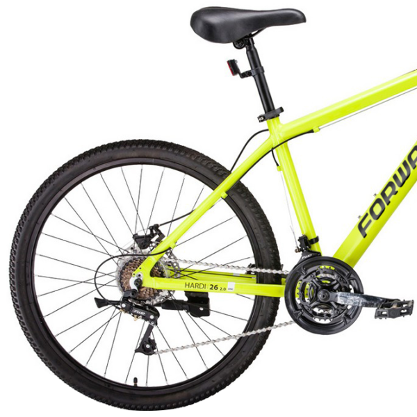 Велосипед Forward Hardi 26" 17" Алюминий/ Желтый Светлый photo 2 Велосипед Forward Hardi 26" 17" Алюминий/ Желтый Светлый photo 2