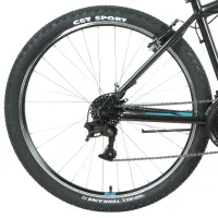 Велосипед Forward Sporting 27.5" 15" Сталь/ Черный Синий photo 4