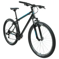 Велосипед Forward Sporting 27.5" 19" Сталь/ Черный Синий photo 2