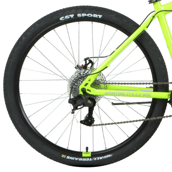 Bicicletă Forward Sporting 27.5" 17" Oțel/ Green Gray photo 5