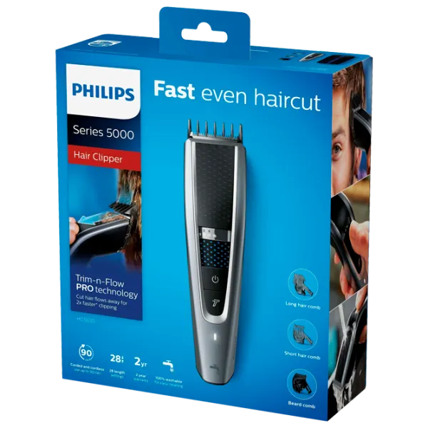 Машинка для стрижки Philips HC5650/ 15 Серебристый photo 5