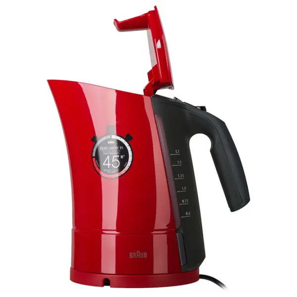 Электрочайник Braun WK300 1.7л / Скрытый / Красный photo 4