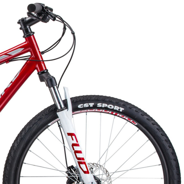 Велосипед Forward Sporting 27.5" 19" Сталь/ Красный Серый photo 3 Велосипед Forward Sporting 27.5" 19" Сталь/ Красный Серый photo 3