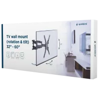 Suport TV Gembird WM-60RT-01 VESA 400 x 400 mm photo 2