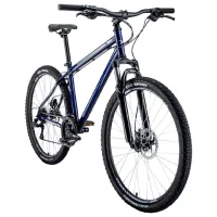 Велосипед Forward Sporting 27.5" 17" Сталь/ Синий Серый photo 2