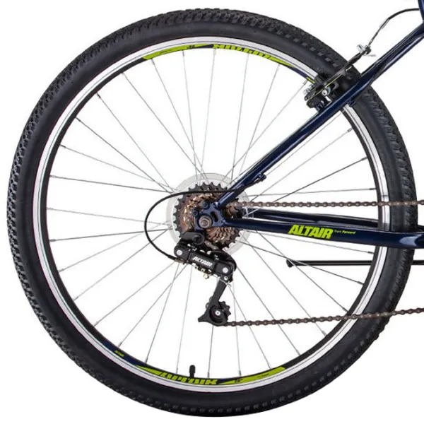 Велосипед Altair MTB HT 26" 19" Сталь/ Синий Зелёный photo 2