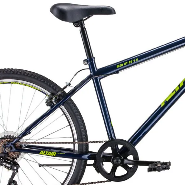 Велосипед Altair MTB HT 26" 19" Сталь/ Синий Зелёный photo 3