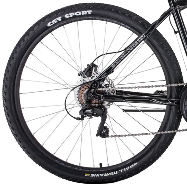 Bicicletă Forward Sporting 27.5" 19" Oțel/ Black photo 4