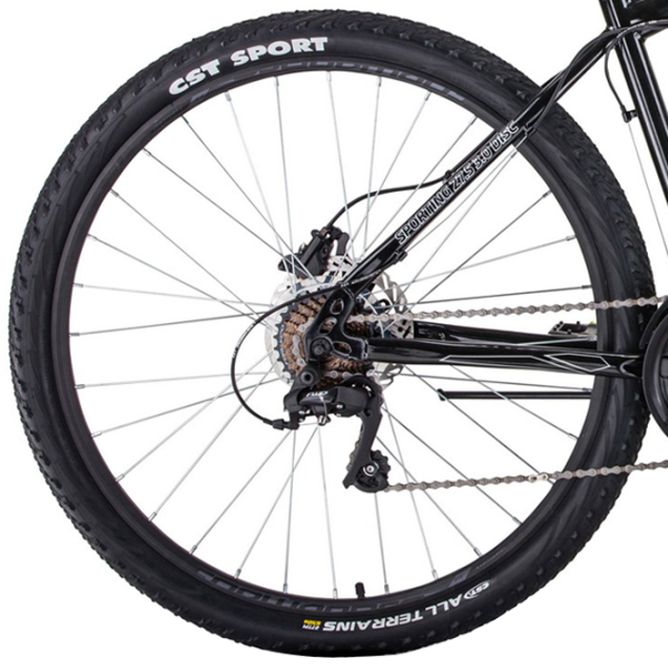 Bicicletă Forward Sporting 27.5" 19" Oțel/ Black photo 4