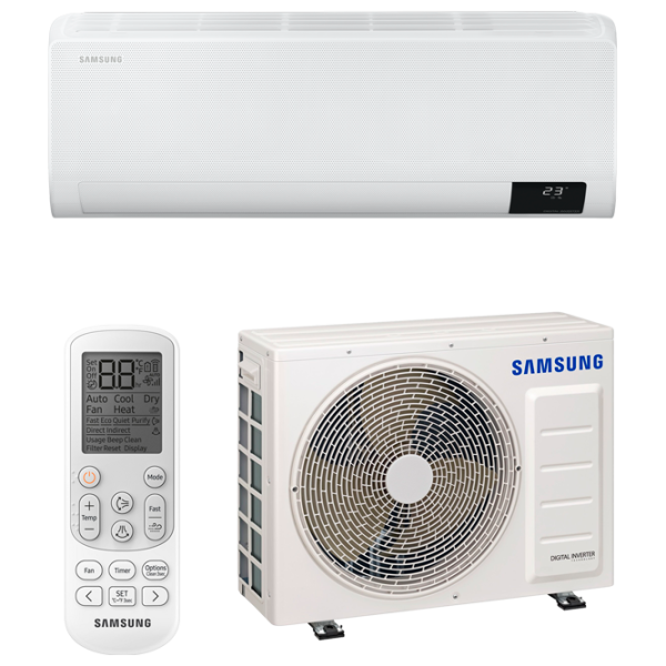 Кондиционер Samsung AR09AXAAAWKNER 9000 БТЕ/ 25 м2/ White photo 5