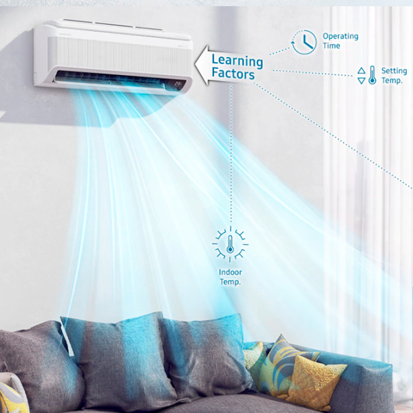 Кондиционер Samsung AR09AXAAAWKNER 9000 БТЕ/ 25 м2/ White photo 7