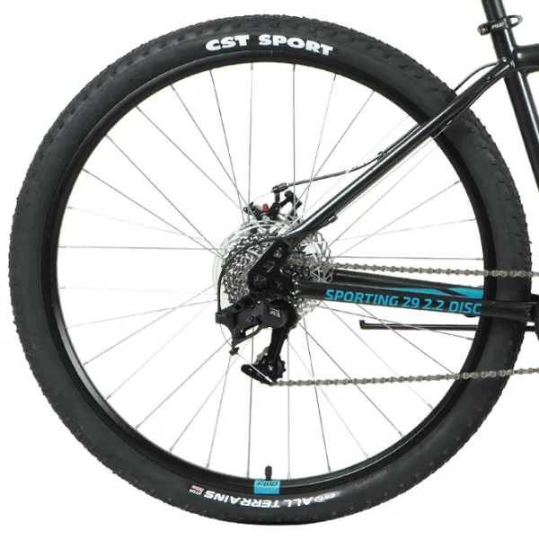 Bicicletă Forward Sporting 29" 17" Oțel/ Black Blue photo 3