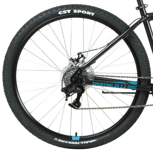 Bicicletă Forward Sporting 29" 17" Oțel/ Black Blue photo 3