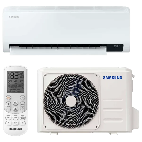 Кондиционер Samsung AR12AXHZAWKNUA 12000 БТЕ/ 40 м2/ Белый photo 5