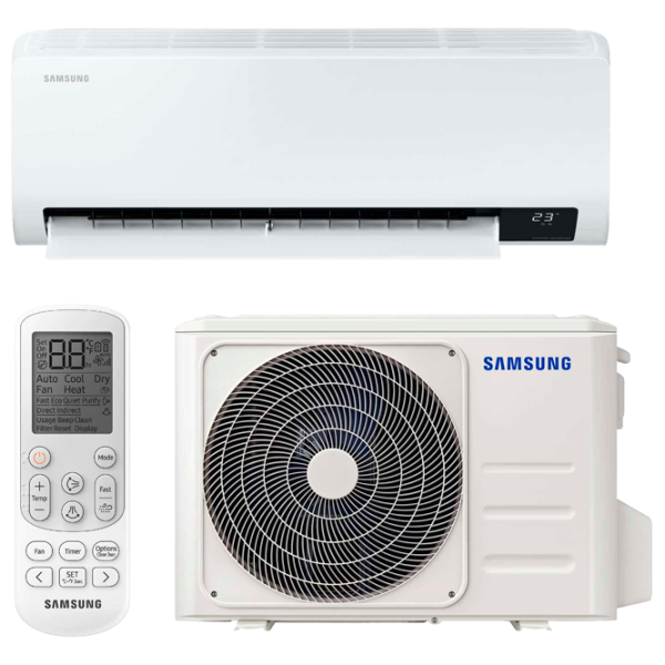 Кондиционер Samsung AR12AXHZAWKNUA 12000 БТЕ/ 40 м2/ Белый photo 5