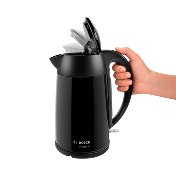 Ceainic electric Bosch TWK3P423 1.7l / Ascuns / Black photo 2