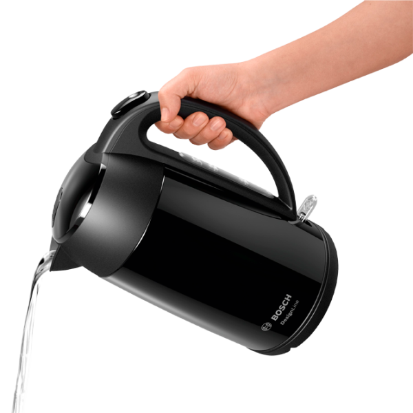 Ceainic electric Bosch TWK3P423 1.7l / Ascuns / Black photo 3
