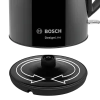 Ceainic electric Bosch TWK3P423 1.7l / Ascuns / Black photo 4