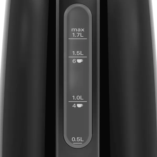 Ceainic electric Bosch TWK3P423 1.7l / Ascuns / Black photo 5
