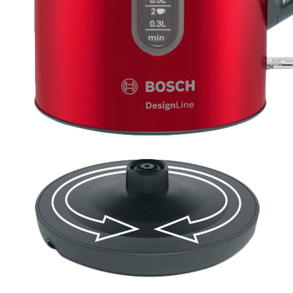 Ceainic electric Bosch TWK4P434 1.7l / Ascuns / Red photo 4