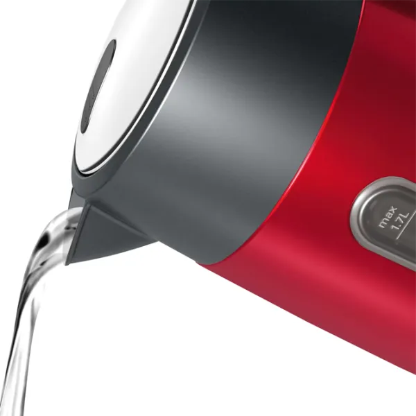Ceainic electric Bosch TWK4P434 1.7l / Ascuns / Red photo 7