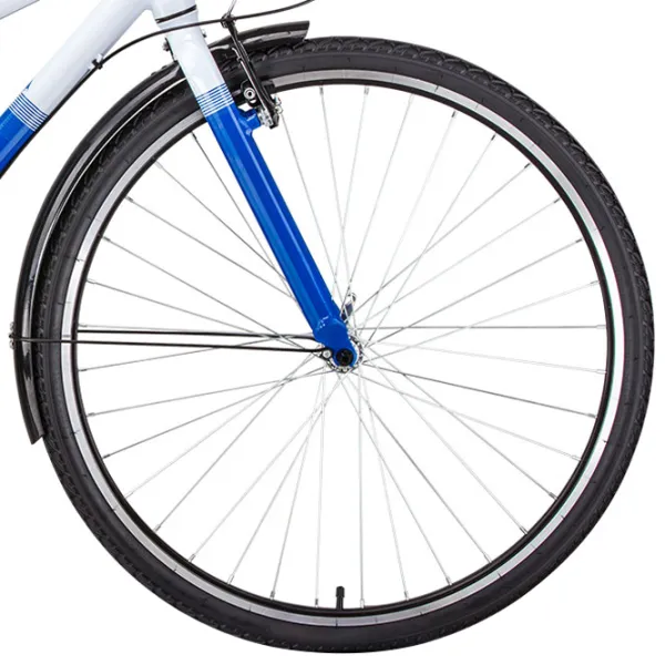 Bicicletă Forward Corsica 28" 20" Aluminiu/ White Blue photo 4