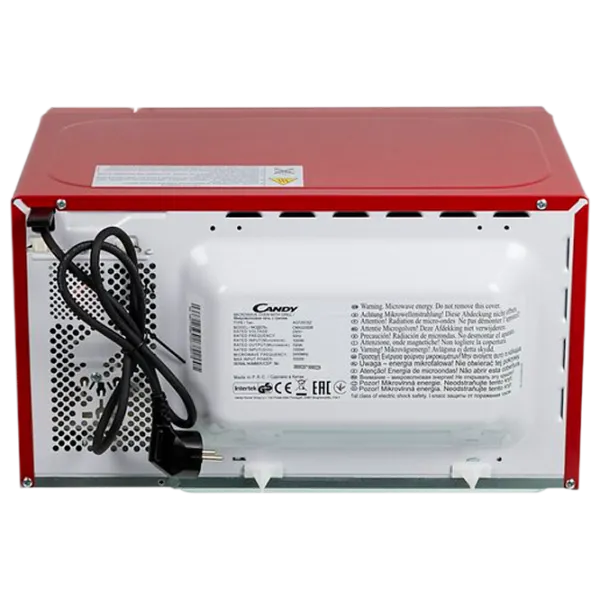 Cuptor cu microunde Candy CMXG20DR Standart/ 700 W/ Red photo 4