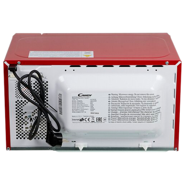 Cuptor cu microunde Candy CMXG20DR Standart/ 700 W/ Red photo 4