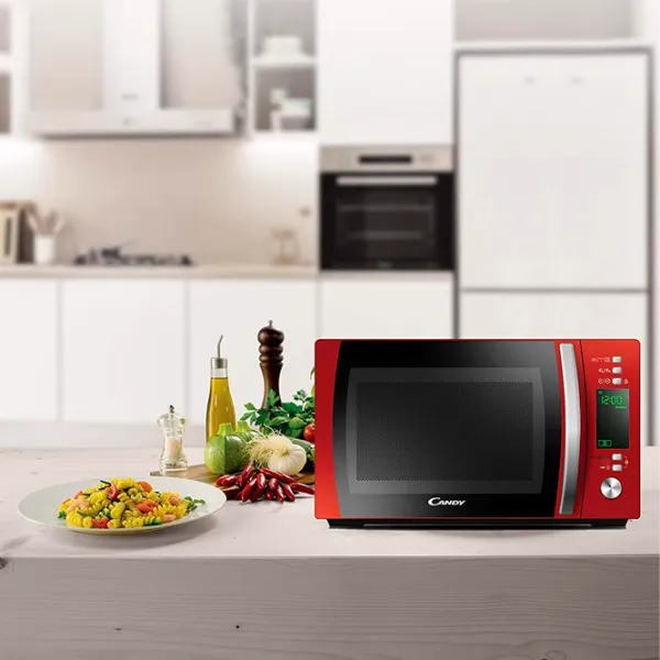 Cuptor cu microunde Candy CMXG20DR Standart/ 700 W/ Red photo 6