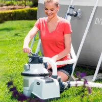 Песочный фильтр-насос Intex 26646 Белый photo 5