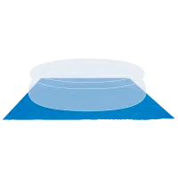 Covoras sub piscina Intex 28048 Blue photo 5