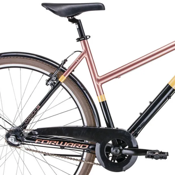 Bicicletă Forward Corsica 28" 20" Aluminiu/ Black Pink photo 3 Bicicletă Forward Corsica 28" 20" Aluminiu/ Black Pink photo 3