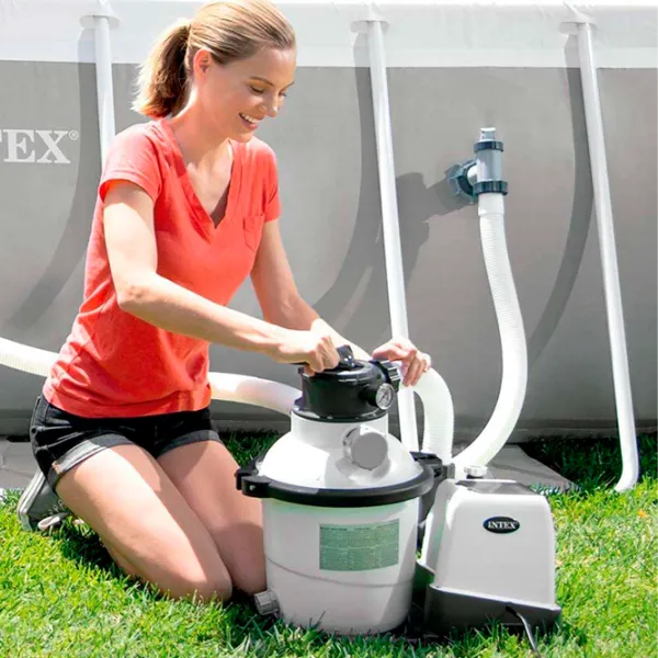 Песочный фильтр-насос Intex 26676 Белый photo 6 Песочный фильтр-насос Intex 26676 Белый photo 6
